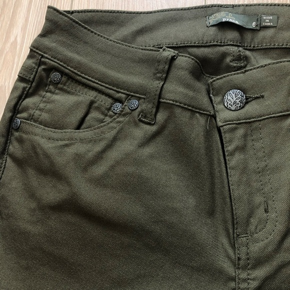 Prana Like New Brenna Pants in Olive Green Women’s Size 6 - Picture 10 of 14